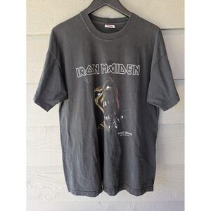 Vintage Iron Maiden Shirt Mens XL Black Wildest Dreams Dance Of Death Tour 2003